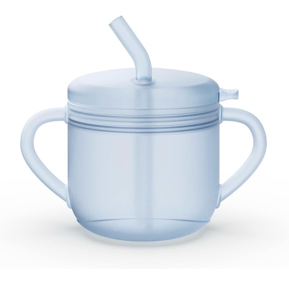silicone baby sippy cup with straw and handles, Toddler Training Cup - Picture 1 of 12